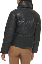 Женская куртка Levi's из экокожи 1159837660 (Черный XL)