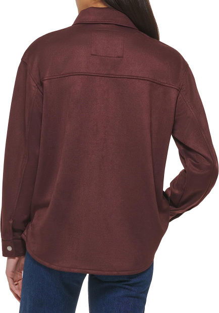 Женская ветровка Levi's рубашка 1159784688 (Бордовый, M)