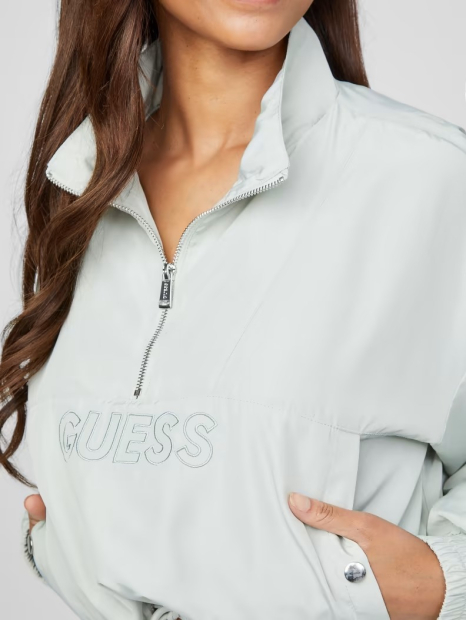 Жіночий анорак  GUESS легка куртка оригінал 1159783667 (Зелений, XL)