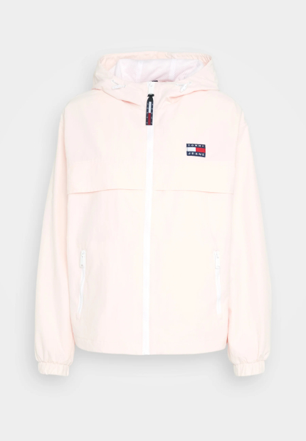 Куртка-ветровка Tommy Hilfiger на молнии 1159785642 (Розовый, S)