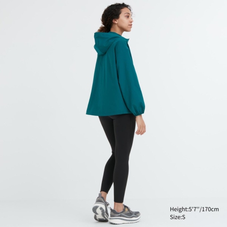 Ветровка женская Uniqlo защита от ультрафиолета UPF 40+ 1159801176 (Зеленый, XS)