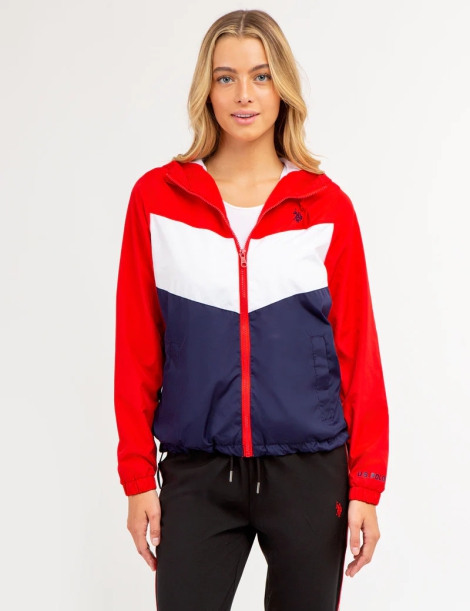 Женская ветровка U.S. Polo Assn с капюшоном 1159798847 (Разные цвета, XXL)