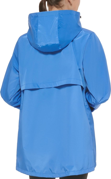 Женская водоотталкивающая ветровка Calvin Klein с капюшоном 1159809053 (Синий, M)