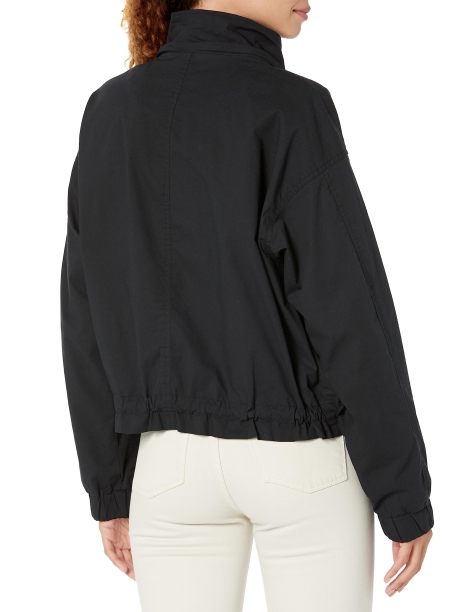 Женская ветровка DKNY с капюшоном 1159805903 (Черный, L)