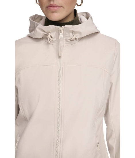 Женская ветровка Calvin Klein с капюшоном 1159826752 (Бежевый L)