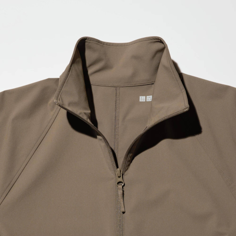 Ультраэластичная ветровка Uniqlo легкая куртка 1159833478 (Коричневый XXL)