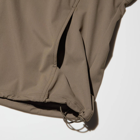 Ультраэластичная ветровка Uniqlo легкая куртка 1159833478 (Коричневый XXL)