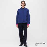 Куртка-жакет легкая UNIQLO 1159773016 (Синий, XS)