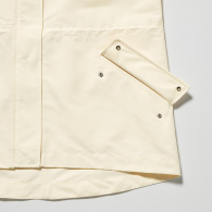 Парка Uniqlo легкая куртка ветровка с капюшоном 1159784745 (Белый, XL)