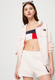 Куртка-ветровка Tommy Hilfiger на молнии 1159785642 (Розовый, S)