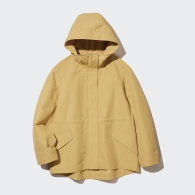 Парка Uniqlo легкая куртка ветровка с капюшоном 1159795671 (Желтый, XL)
