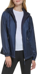 Женская ветровка Calvin Klein с капюшоном 1159798084 (Синий, XS)
