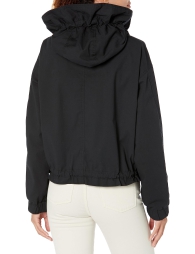 Жіноча вітровка DKNY з капюшоном. 1159805903 (Чорний, L)