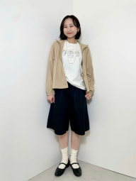 Ультраэластичная ветровка Uniqlo легкая куртка 1159833352 (Бежевый M)