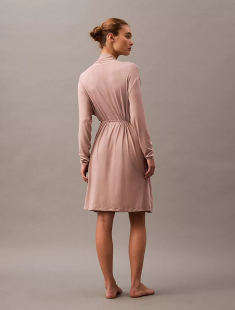Ультралегкий халат для отдыха Calvin Klein 1159835869 (Розовый XS/S)