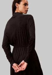 Ультралегкий халат для отдыха Calvin Klein 1159835849 (Черный XS/S)