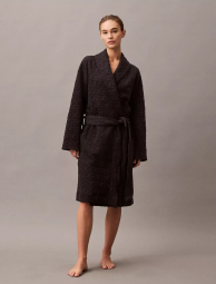 Женский халат Calvin Klein 1159835860 (Черный XS/S)