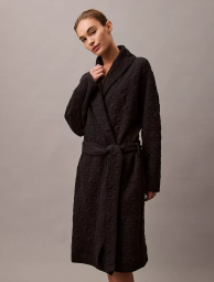 Женский халат Calvin Klein 1159835860 (Черный XS/S)