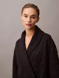 Женский халат Calvin Klein 1159835860 (Черный XS/S)