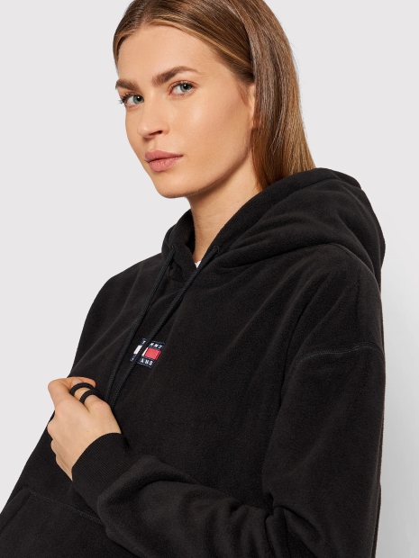 Жіноче тепле флісове худощі Tommy Hilfiger 1159809480 (Чорний, XL)