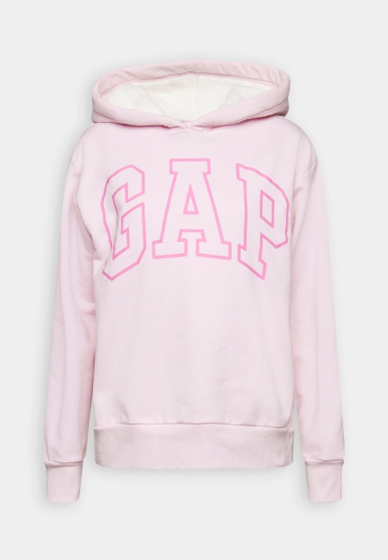 Теплое женское худи GAP с логотипом 1159822392 (Розовый S)