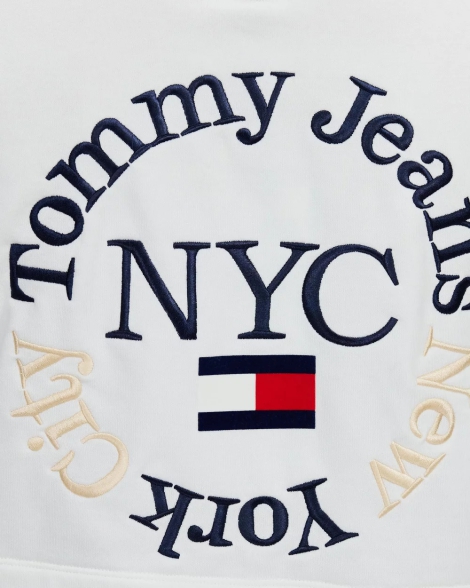 Жіноче укорочене худі Tommy Hilfiger 1159822411 (Білий XXL)