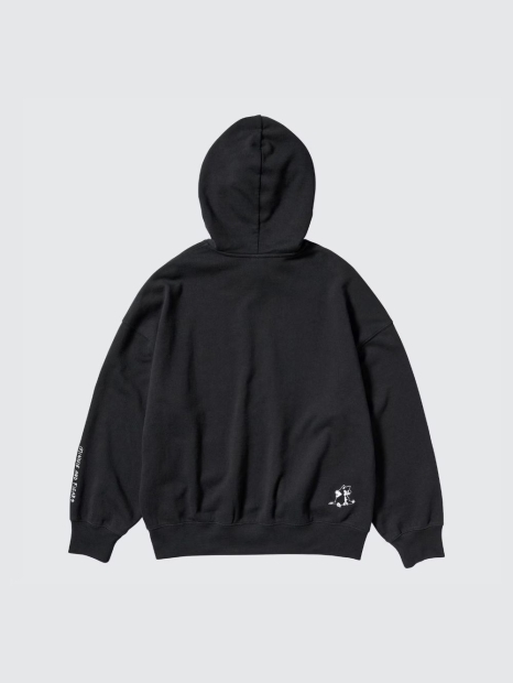 Стильне худі MAGIC FOR ALL UNIQLO з принтом 1159829095 (Чорний XXL)