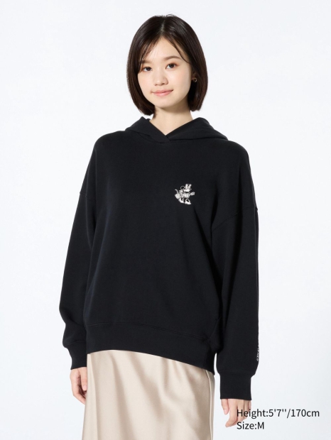 Стильне худі MAGIC FOR ALL UNIQLO з принтом 1159829095 (Чорний XXL)