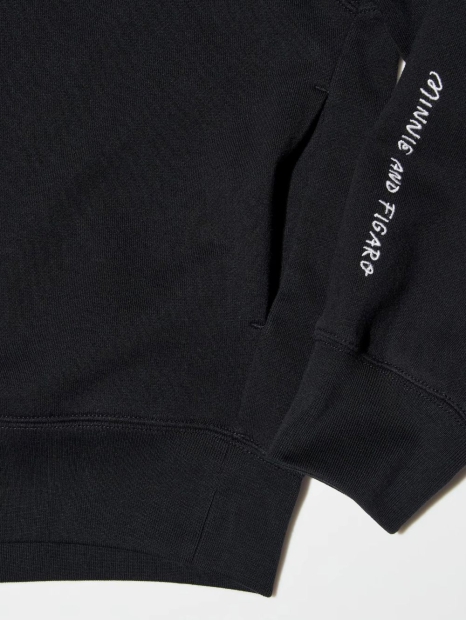 Стильне худі MAGIC FOR ALL UNIQLO з принтом 1159829095 (Чорний XXL)