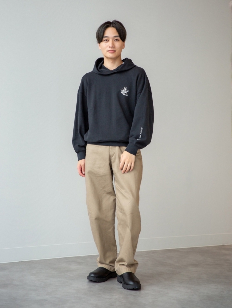 Стильне худі MAGIC FOR ALL UNIQLO з принтом 1159829095 (Чорний XXL)