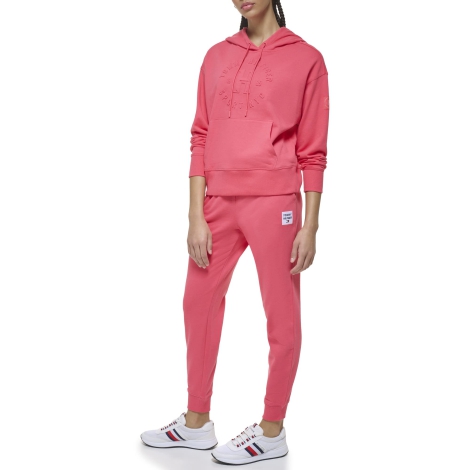 Жіноче худі Tommy Hilfiger з капюшоном 1159829466 (рожевий XL)