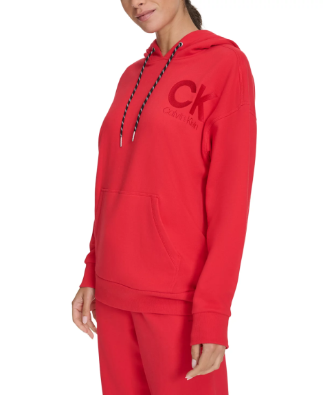 Женское худи Calvin Klein с капюшоном 1159834980 (Красный L)
