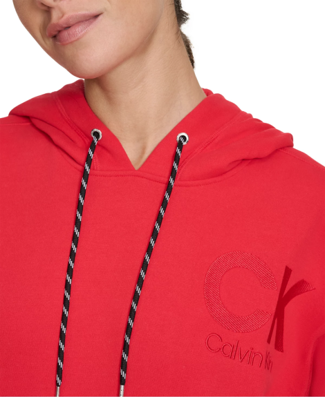 Женское худи Calvin Klein с капюшоном 1159834980 (Красный L)