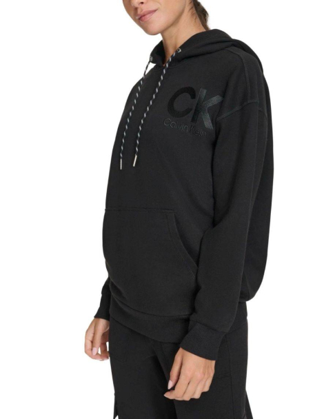 Женское худи Calvin Klein с капюшоном 1159836109 (Черный XS)