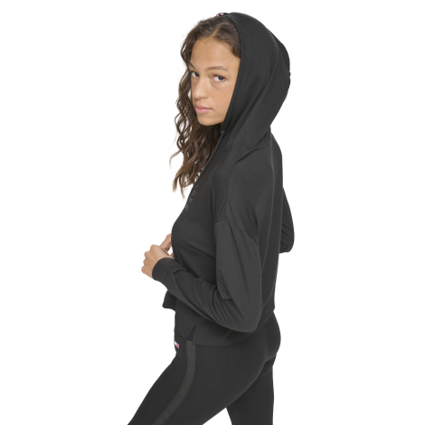 Женское легкое худи Tommy Hilfiger с капюшоном 1159836621 (Черный XS)