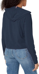 Женское легкое худи Tommy Hilfiger с капюшоном 1159803443 (Синий, XL)