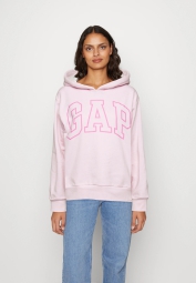 Теплое женское худи GAP с логотипом 1159822392 (Розовый S)