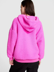 Женсокое худи Victoria's Secret PINK шерпа 1159834314 (Розовый S)