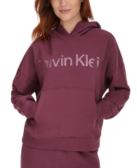 Женское худи Calvin Klein с капюшоном 1159834975 (Бордовый S)
