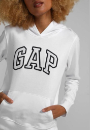 Женское худи GAP с капюшоном 1159835075 (Белый M)