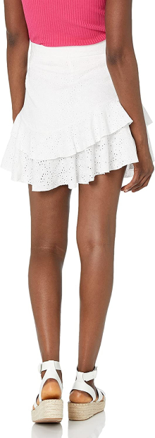 Женская юбка Guess с рюшами 1159772557 (Белый, L)