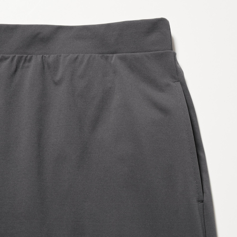 Женская эластичная юбка UNIQLO 1159773009 (Серый, M)