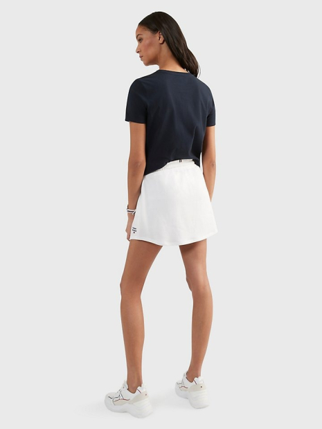 Женские шорты-юбка Tommy Hilfiger спортивные 1159785541 (Белый, XL)