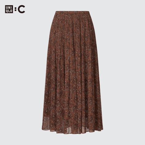 Жіноча спідниця UNIQLO 1159801819 (Коричневий, M)