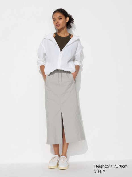 Женская юбка UNIQLO 1159816698 (Серый M)