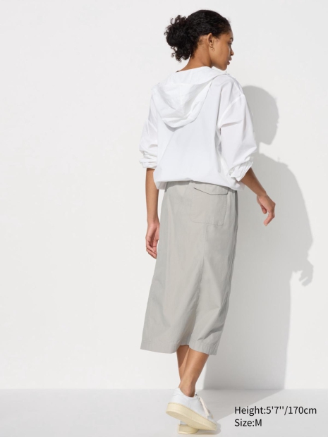 Женская юбка UNIQLO 1159816698 (Серый M)