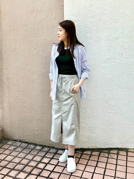 Жіноча спідниця UNIQLO 1159816698  (Сірий M)