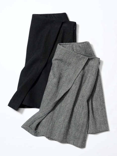 Твідова спідниця-шорти UNIQLO 1159828305 (Сірий S)