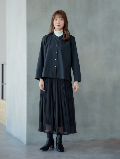Плиссированная юбка UNIQLO 1159830767 (Черный S)