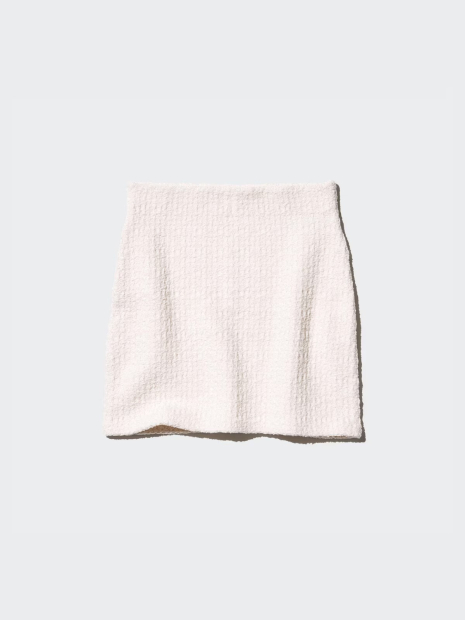 Женская мини-юбка UNIQLO 1159834007 (Белый XXL)